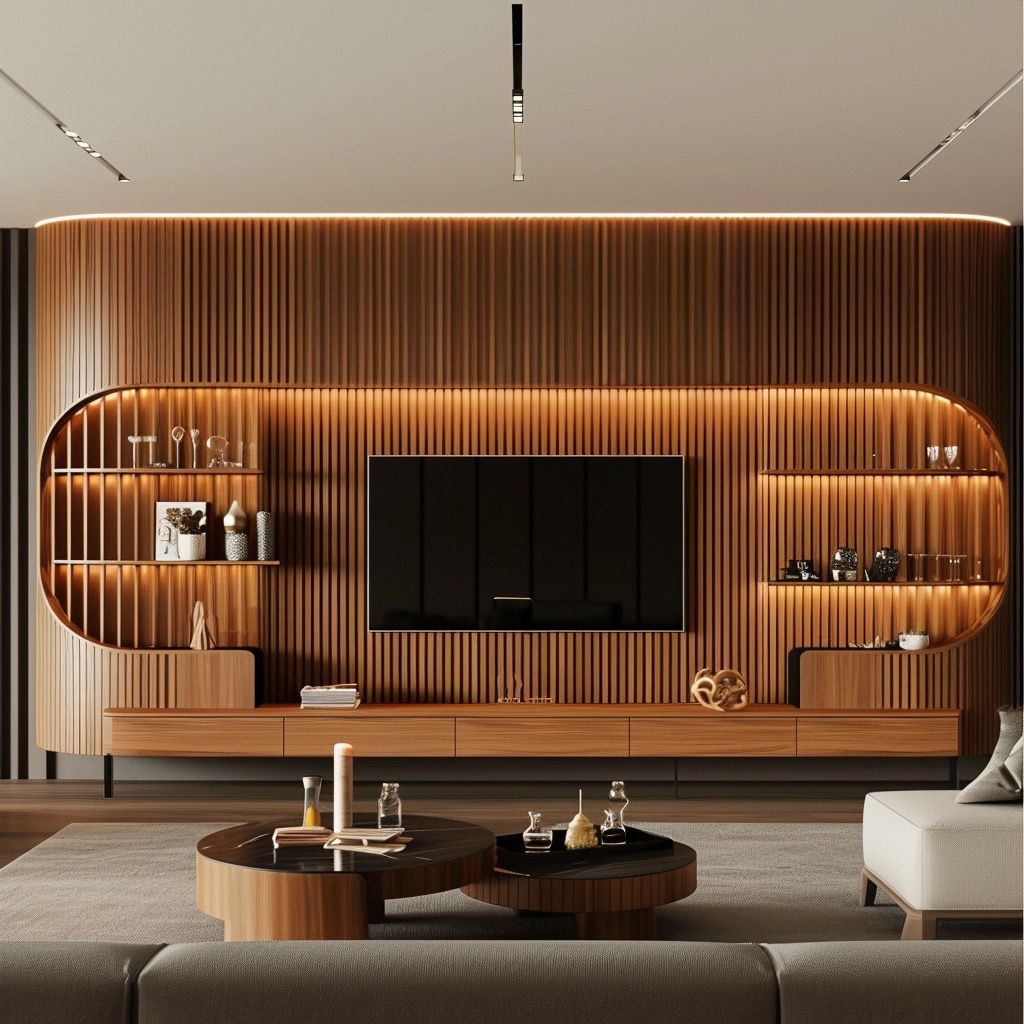 Luxury TV Entertainment Unit