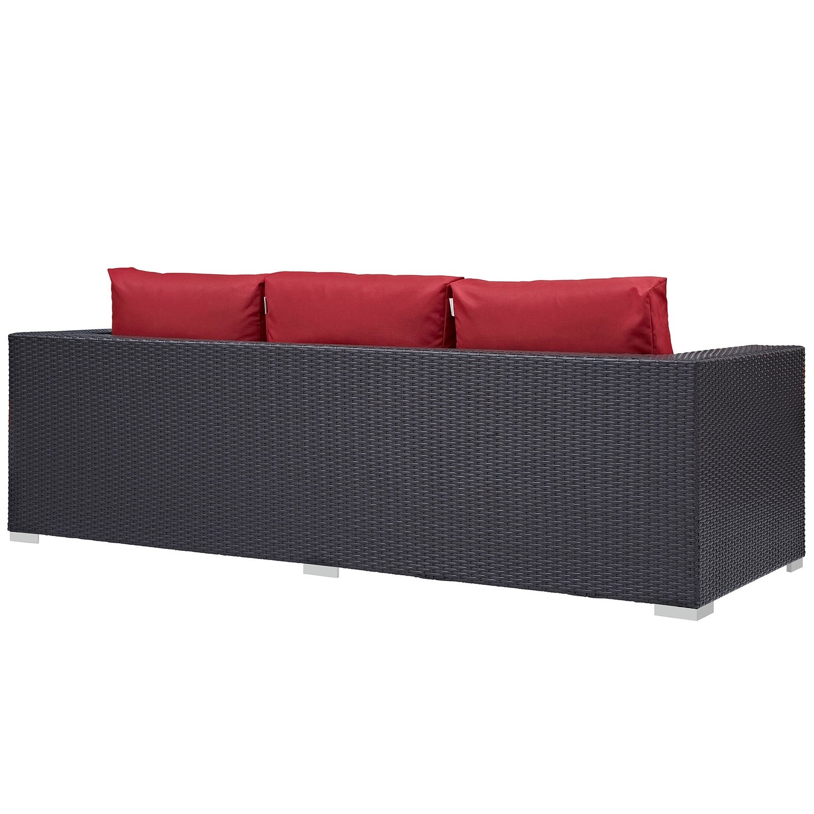 Convene Outdoor Patio Sofa EEI-1844-EXP-RED