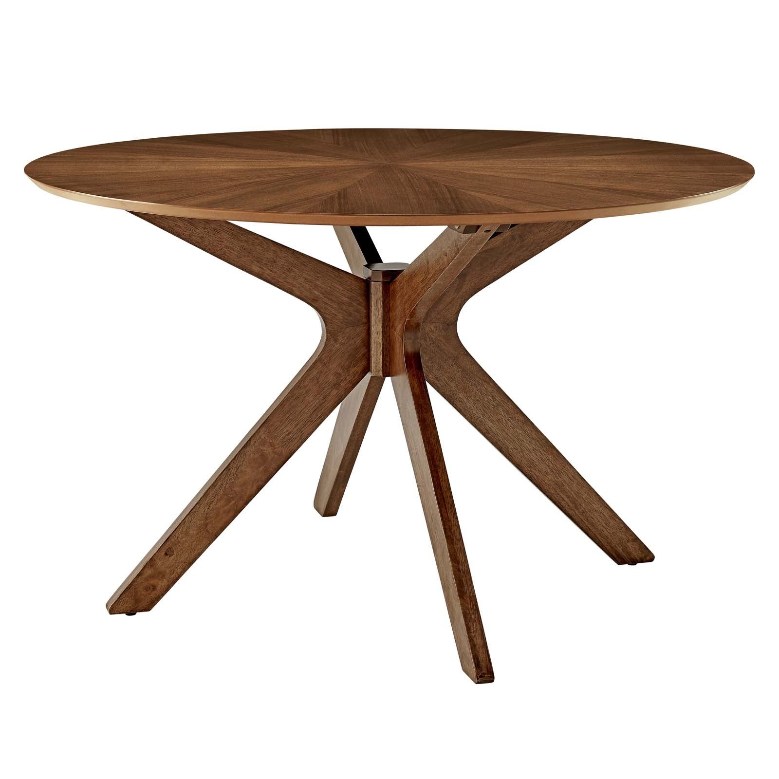 Crossroads 47″ Round Wood Dining Table