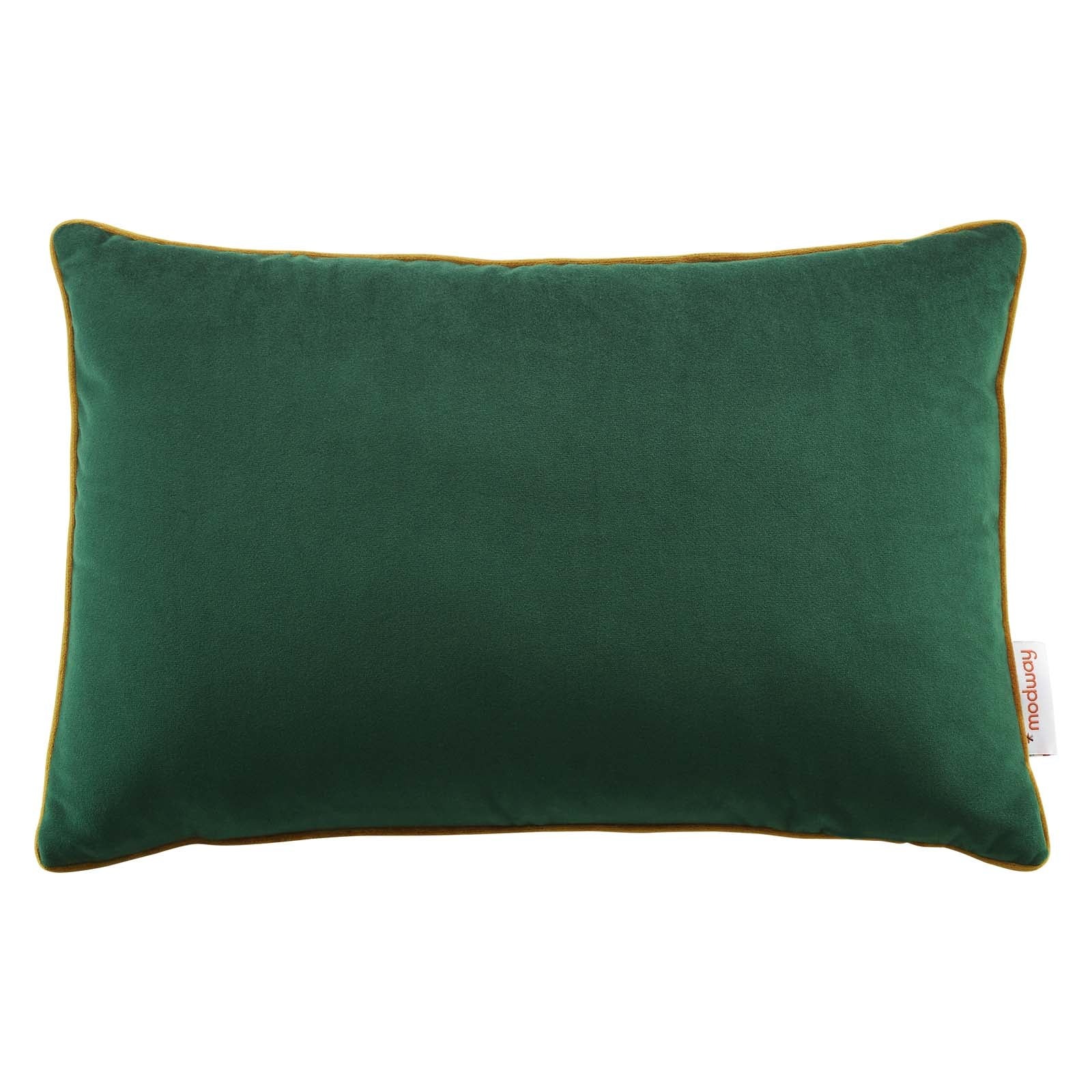 Accentuate 18″ Lumbar Performance Velvet Throw Pillow